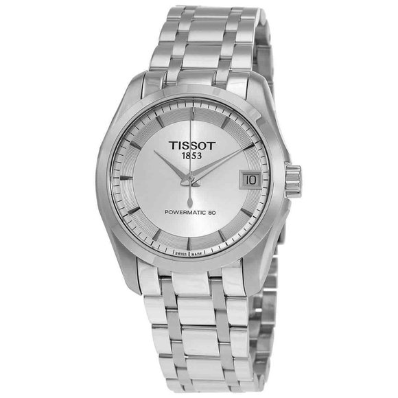 Sale! Tissot Couturier Ladies Silver Watch! New!